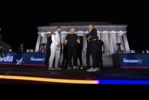 UFC Freedom 250 | დაძაბულობა პიკს აღწევს - თოფურიამ გეიჯის ხელი ჰკრა
