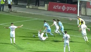 დავით ვოლკოვის გოლი ქუთაისის ტორპედოს კარში