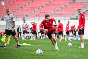 დღეს საქართველოს ნაკრებმა სრული შემადგენლობით ივარჯიშა