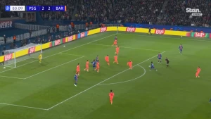 ვიტინიას გასროლა ბარსელონას წინააღმდეგ