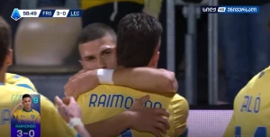 გიორგი კვერნაძის საგოლე პასი ლეჩესთან