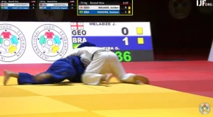 ჯუმბერ მელაძემ ბრაზილიელ მეტოქესთან იპონით იმარჯვა