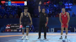 რამაზ ზოიძემ სერბი მეტოქე დაამარცხა და მსოფლიო ჩემპიონატის 1/2-ფინალში გავიდა