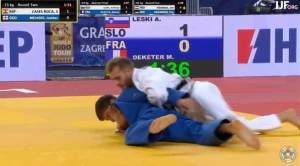 ჯუმბერ მელაძე ზაგრების გრან პრის 1/8-ფინალიდან გამოეთიშა