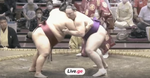 სუმო: აკი ბაშო - დღე XI | ტოჩინოშინის მე-5 გამარჯვება