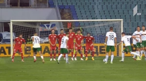 ტოდორ ნედელევის გოლი საქართველოს ნაკრების კარში