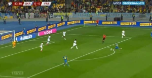 უკრაინა საფრანგეთთან შაპარენკოს ულამაზესი გოლით დაწინაურდა (ვიდეო)