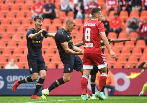 ანტვერპენის ფეხბურთელმა ბელგიის ჩემპიონატის მატჩში პენტატრიკი გაიფორმა (ვიდეო)