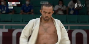 აზერბაიჯანელი მეტოქე დამარცხებულია - ლუხუმ ჩხვიმიანი 1/4 ფინალშია (ვიდეო)