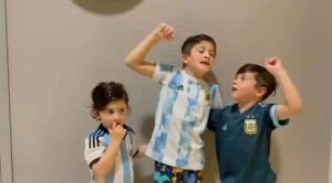 Vamos, Vamos Argentina - მესის შვილებმა კოპა ამერიკის მოგება სიმღერით აღნიშნეს (ვიდეო)