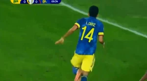 ლუიშ დიაშის ულამაზესი მაკრატელა ბრაზილიის ნაკრების კარში (ვიდეო)
