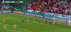 მე-60 წუთზე ფინეთის ნაკრები დანიასთან დაწინაურდა (ვიდეო)