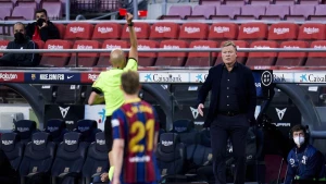 კუმანი დისკვალიფიკაციით დაისაჯა - ბარსელონა გადაწყვეტილებას გაასაჩივრებს