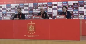 "თქვი კოსოვო" - უსიამოვნო მომენტი ესპანეთის ნაკრების პრესკონფერენციაზე (ვიდეო)