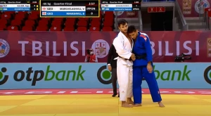 ვაჟა მარგველაშვილმა ქართულ დაპირისპირებაში ბაგრატ ნინიაშვილი შებოჭა და ნახევარფინალში გავიდა (ვიდეო)