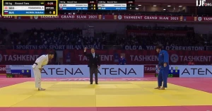 რუსი დამარცხებულია - ჭრიკიშვილი მერვედფინალში გავიდა (ვიდეო)