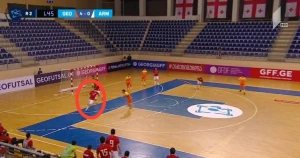 სებისკვერაძემ სომხეთის ნაკრებს საკუთარი საჯარიმოდან გაუტანა (ვიდეო)