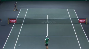 44 დარტყმიანი გათამაშება და დე მინორის საოცარი ქულა როტერდამის ტურნირზე (ვიდეო)