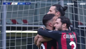 იბრაჰიმოვიჩის დუბლი კროტონესთან შეხვედრაში (ვიდეო)