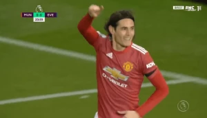 კავანის გოლი ევერტონის კარში (ვიდეო)