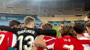 ასიერ ვილალილბრე ჩემპიონობას საყვირით ხელში აღნიშნავს (ვიდეო)