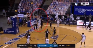 სანდრო მამუკელაშვილის საოცარი And One მატჩის დასრულებამდე 9 წამით ადრე (ვიდეო)