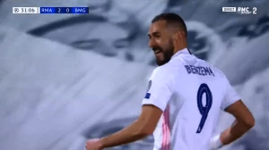 ბენზემას მეორე გოლი გლადბახთან (ვიდეო)