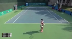 სახალისო ეპიზოდი გორგოძის დღევანდელი თამაშიდან (ვიდეო)