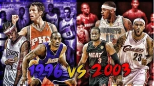 ყველა დროის საუკეთესო NBA-ის დრაფტი - 1996 Vs. 2003