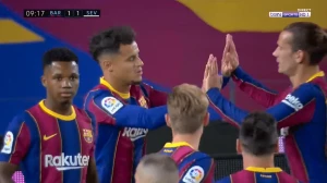 კოუტინიოს გოლი სევილიასთან (ვიდეო)