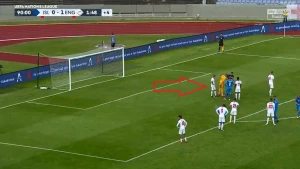 ასე შეუშალა ხელი ჯეიმს ვარდ-პროუსმა ისლანდიელებს პენალტის გატანაში (ვიდეო)