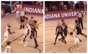 კურიოზული შეტევების სერია პორტლენდისა და ინდიანას თამაშში (ვიდეო)