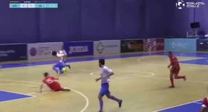 საოცარი ფინტი და გოლი საქართველოს ფუტსალის ლიგაში (ვიდეო)