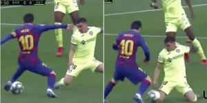 მესის მოძრაობამ ხეტაფეს ნახევარმცველი წააქცია (ვიდეო)