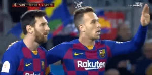 არტურმა ბარსელონას უპირატესობა ოთხამდე გაზარდა (ვიდეო)