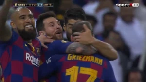 გრიზმანმა ყოფილ გუნდს გაუტანა - ბარსელონა დაწინაურდა (ვიდეო)