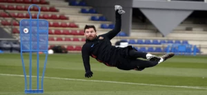 ლიონელ მესის საოცარი მომენტები გუშინდელი ვარჯიშიდან (ვიდეო)