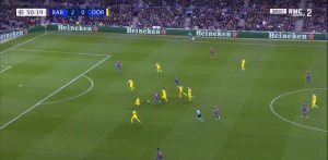 მესის საოცარი დრიბლინგი და შემდეგ სიმულაცია (ვიდეო)