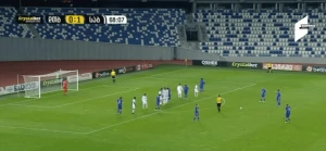 ნინუას მორიგი გოლი ჯარიმიდან - დინამომ დერბიში გაათანაბრა (ვიდეო)
