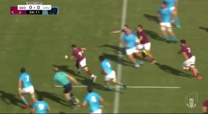 გელა აფრასიძემ ურუგვაელთა დაცვის ხაზი ეფექტურად გაჭრა (ვიდეო)