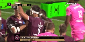 ქართული ლელო TOP 14-ში: ლაშა ტაბიძემ სტად ფრანსი დაალელოვა (ვიდეო)