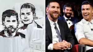 მესის და რონალდუს გასაოცარი 3D კომპოზიცია (ფოტო/ვიდეო)