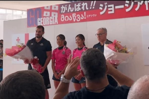 ბორჯღალოსნები იაპონიაში ჩაფრინდნენ (ფოტო)