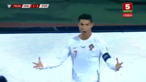 რონალდუმ სერბეთის ნაკრებს გაუტანა (ვიდეო)