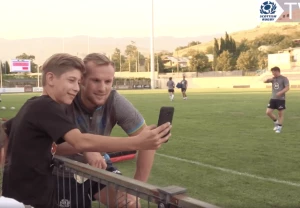 შოტლანდიის რაგბის კავშირის ნაკრების თბილისში ვარჯიშის კადრებს აქვეყნებს (ვიდეო)