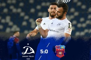 დინამო თბილისი 5:0 დილა (მიმოხილვა)