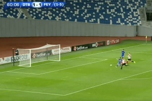 დინამო თბილისმა ასპროცენტიანი მომენტი ვერ გამოიყენა (ვიდეო)