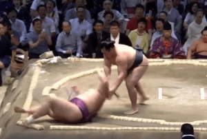 კაკურიუს მესამე გამარჯვება ნაგოია ბაშოზე - იოკოძუნები ბაშოს ლიდერობენ (ვიდეო)