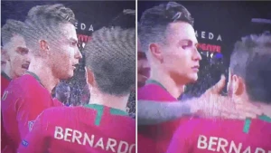 რონალდუს რეაქცია, როდესაც სილვა ერთა ლიგის საუკეთესო მოთამაშედ დასახელდა (ვიდეო)