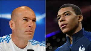 ზიდანი ჟურნალისტებს მბაპეს შესახებ პასუხობს